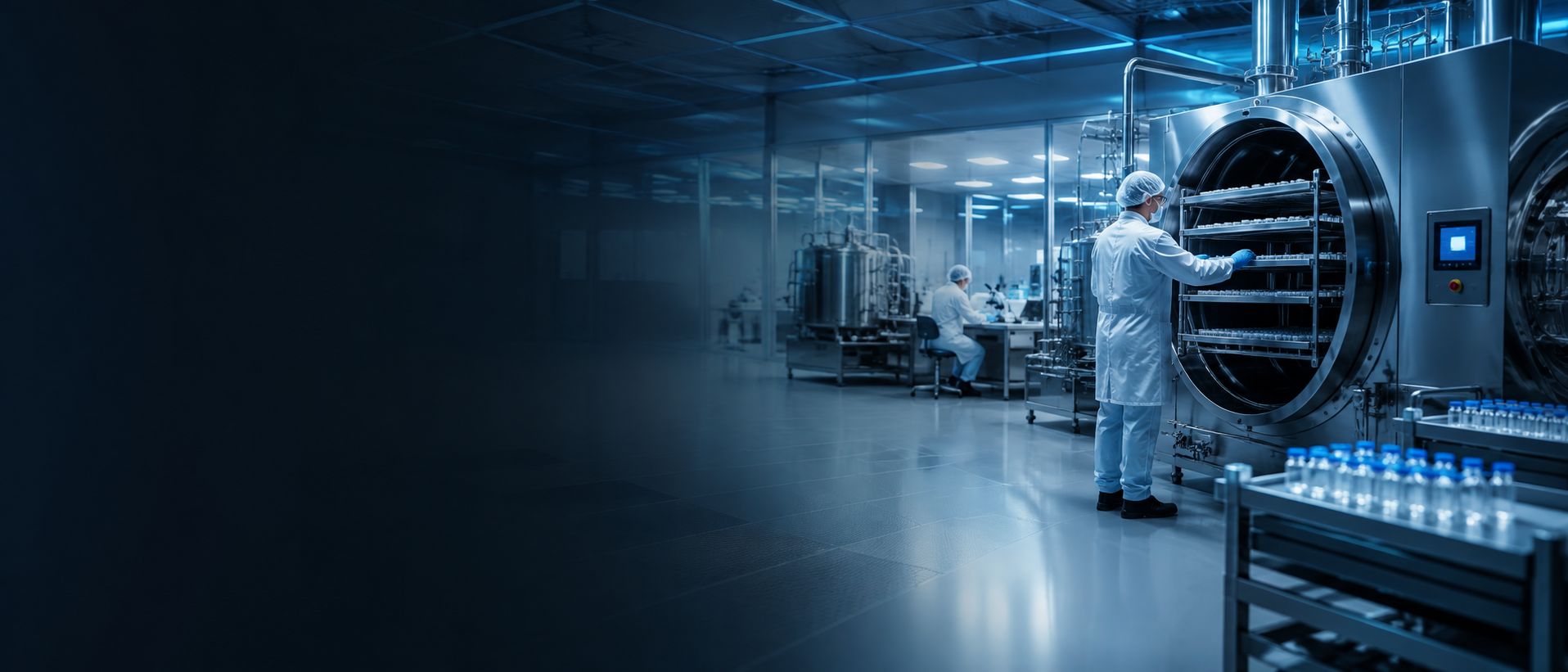 Lyophilization suite, Irvine, California